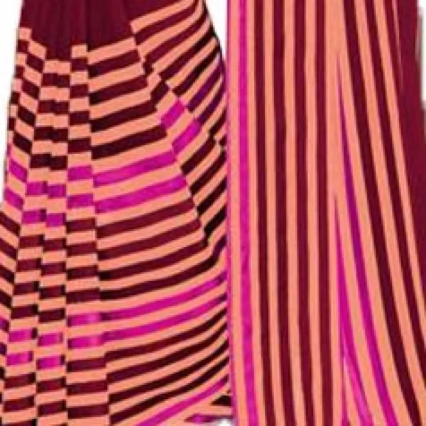 Womens Geogrette Saree with Women>Ethnic Wear>Blouse Digital Printed Saree (Maroon, 6.25 Mtr) - Image 3