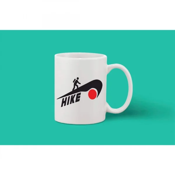 Printed Ceramic Coffee Mug - 1 Pieces, White, 11oz - Image 2