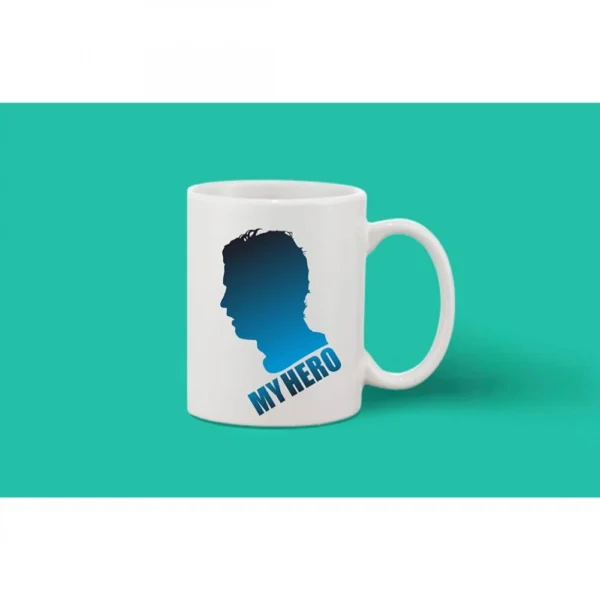 Printed Ceramic Coffee Mug - 1 Pieces, White, 11oz - Image 2