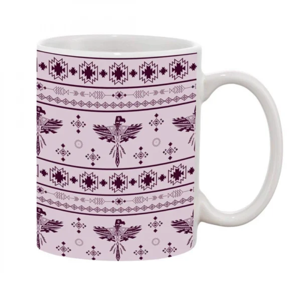 Printed Ceramic Coffee Mug - 1 Pieces, White, 11oz - Image 2