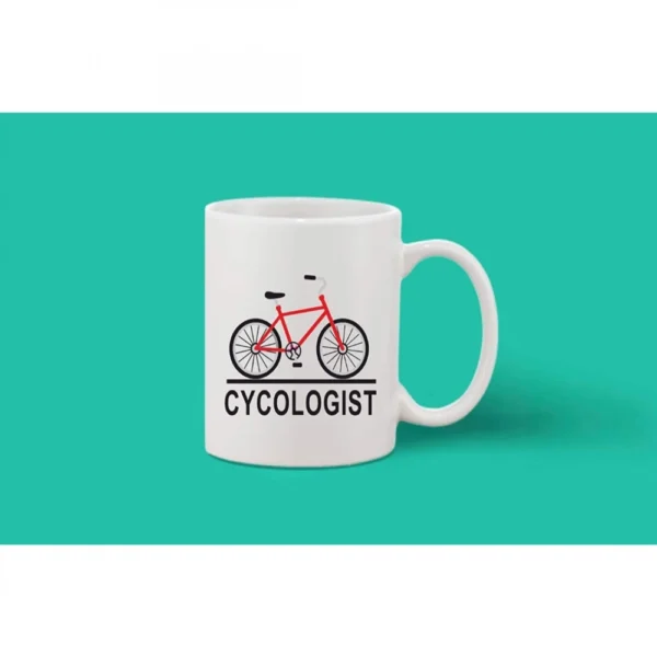 Printed Ceramic Coffee Mug - 1 Pieces, White, 11oz - Image 2