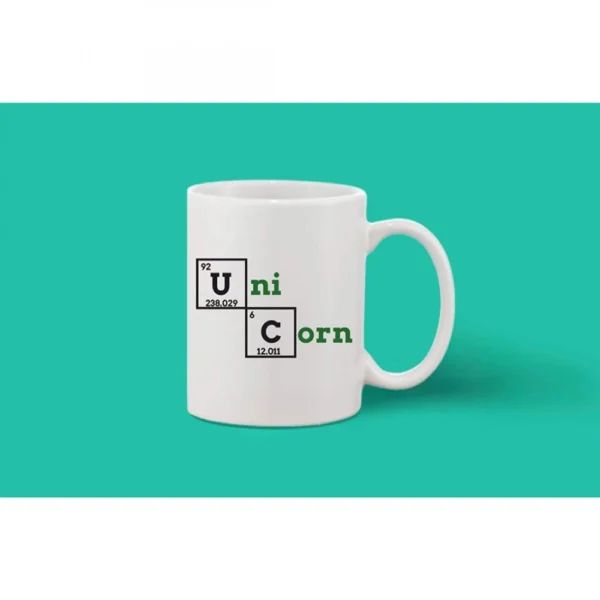 Printed Ceramic Coffee Mug - 1 Pieces, White, 11oz - Image 2