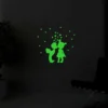 Green Galaxy Of Stars Radium Wall Sticker - Image 4