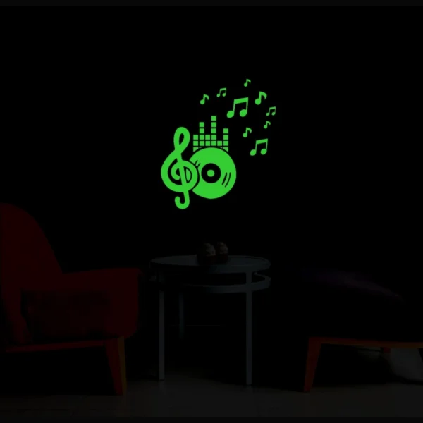 Green Decorative Radium Wall Sticker - Image 4