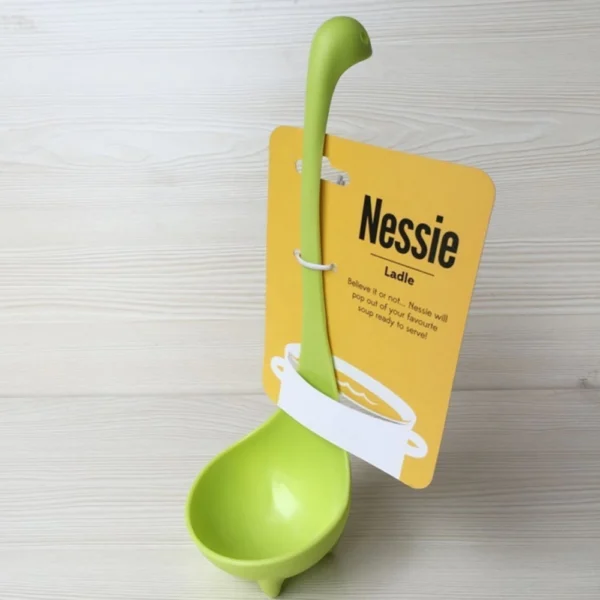 Pack Of_2 Nessie Ladle Dinosaur Long Handle Soup Spoons (Color:Assorted) - Image 4