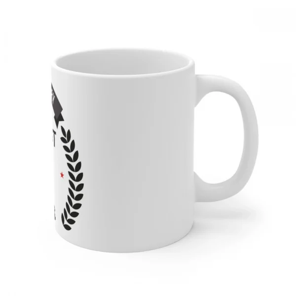 Ceramic 3rd Anniversary Printed Coffee Mug (Color: White, Capacity:330ml) - Image 4