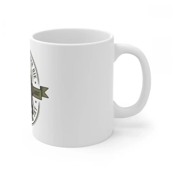 Ceramic Gorila Desing Printed Coffee Mug (Color: White, Capacity:330ml) - Image 4