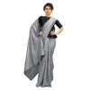 Women's Vichitra Saree with Women>Ethnic Wear>Blouse (Grey, 5-6 Mtrs)