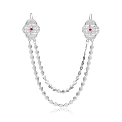 Women's Silver Color Hair Pin / Juda Pin