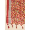 Women's Art Silk Printed Dupatta (Red, Length: 2.25 to 2.50 Mtr) - Image 2