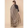 Women's Art Silk Printed Dupatta (Brown, Length: 2.25 to 2.50 Mtr) - Image 3