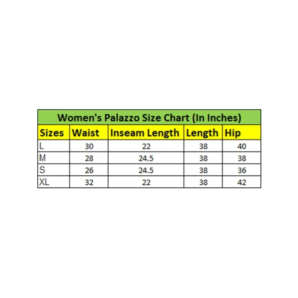 Women's Casual Cotton Cambric Solid Elastic Palazzo Trousers (White) - Image 2