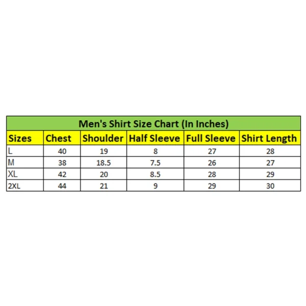 Mens Casual Cotton Solid Full Sleeve Shirt (Green) - Image 2