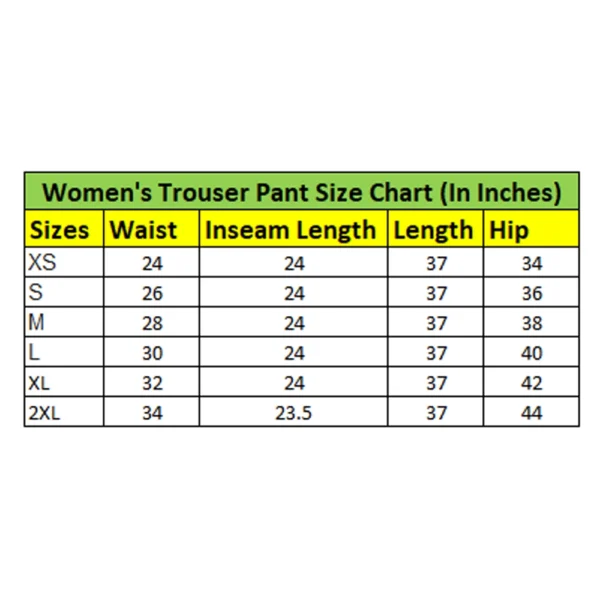 Women's Polyester Chevron Elasticated Trousers (Multicolor) - Image 2