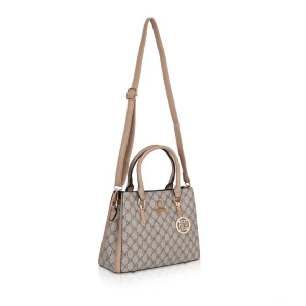 Women's Faux Leather Printed Handbag (Hilver) - Image 2