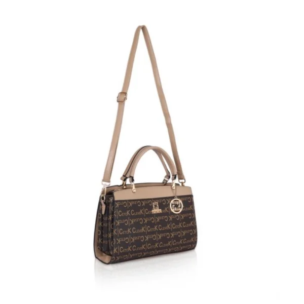 Women's Faux Leather Printed Handbag (Hilver) - Image 2