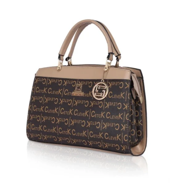 Women's Faux Leather Printed Handbag (Hilver) - Image 6