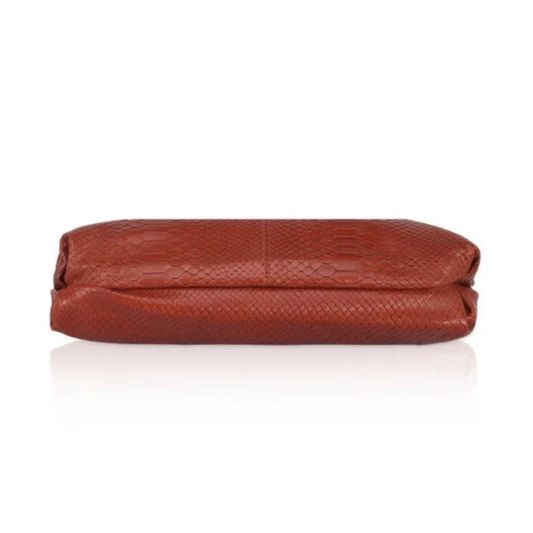 Women's Faux Leather Textured Sling Bag (Brown ) - Image 3