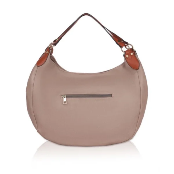 Women's Faux Leather Solid Tote Bag (Multi) - Image 4