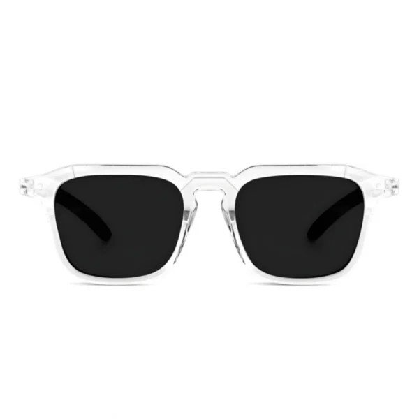 Pack Of 2 Classic Unisex UV400 Protection Sunglasses (White) - Image 3