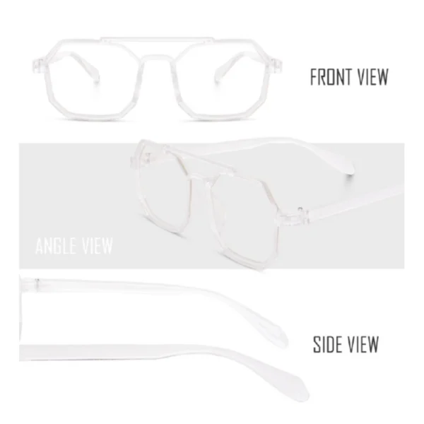 Pack Of 2 Classic Unisex UV400 Protection Sunglasses (MultiColor) - Image 2