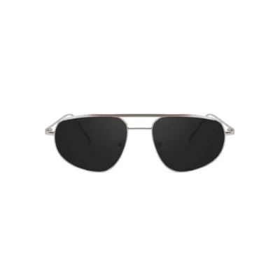Classic Unisex UV400 Protection Sunglasses (Silver)