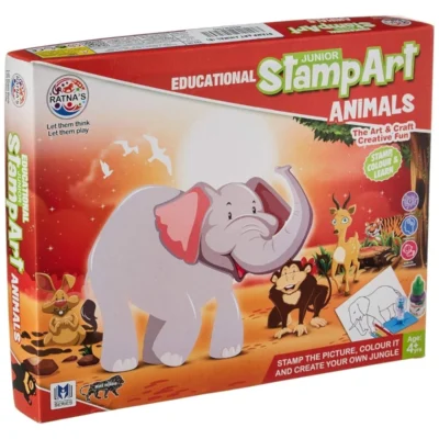 Stamp Art-Animal | Plastic | Educational Kids Collections>Toys | 4+ Years