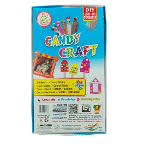 Candy Craft |   Cardboard  |   Educational Kids Collections>Toys| 5+ Years - Image 2