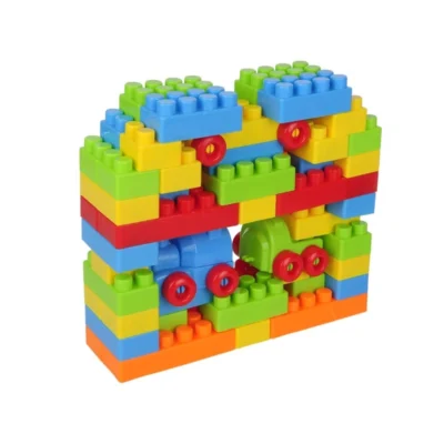 53_Pcs Set Building Blocks | Plastic | Educational Kids Collections>Toys | 3+ Years