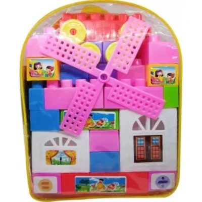 Fan Building Blocks | Plastic | Educational Kids Collections>Toys | 3+ Years