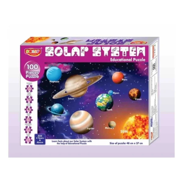 Solar System Puzzle | Cardboard | Educational Kids Collections>Toys | 3+ Years - Image 2