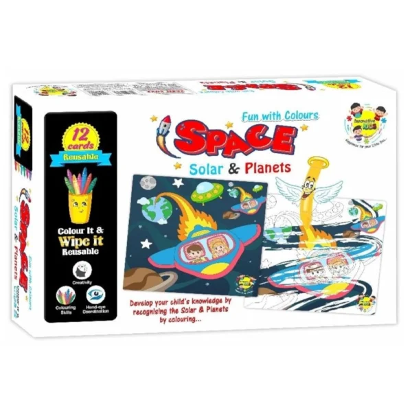 Fun With Color(Space) | Cardboard | Educational Kids Collections>Toys | 3+ Years