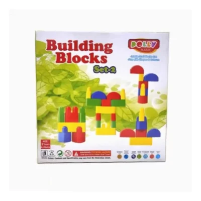 Building Blocks Set | Plastic | Educational Kids Collections>Toys | 3+ Years