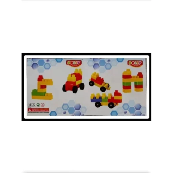 Building Blocks Set | Plastic | Educational Kids Collections>Toys | 3+ Years - Image 3