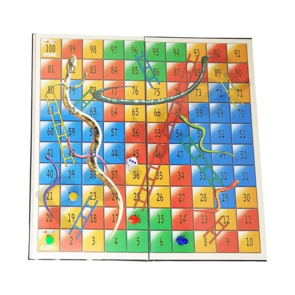 Ludo Snakes - Ladders |  Plastic Kids Collections>Toys |  Board Games | 2+ Years - Image 3