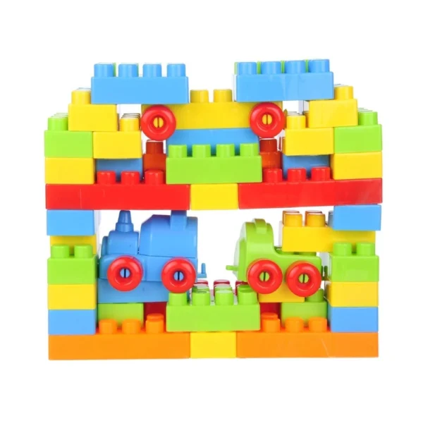 53_Pcs Set Building Blocks | Plastic | Educational Kids Collections>Toys | 3+ Years - Image 4