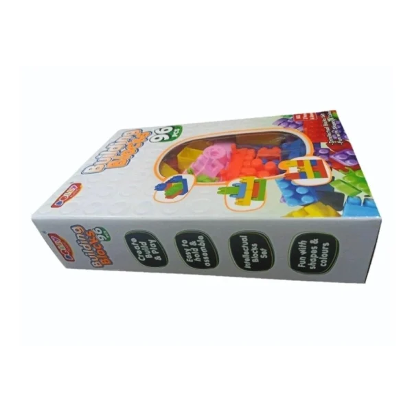 96_Pcs Set Building Blocks | Plastic | Educational Kids Collections>Toys | 3+ Years - Image 2