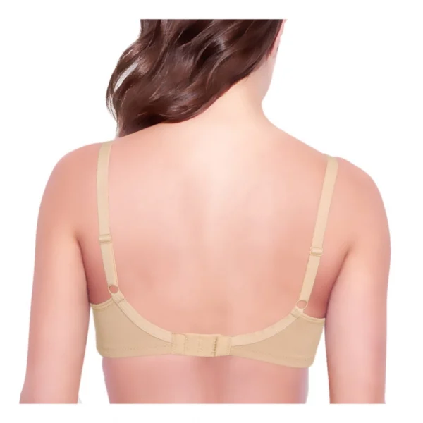 Enamor A042 Women's Cotton Everyday Non Padded And Wirefree Bra (PaleSkin) - Image 2