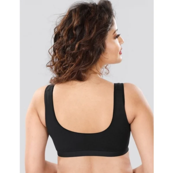 Dermawear SB-1103 Women's 4D Stretch Sports Bra (Dark-Grey) - Image 2