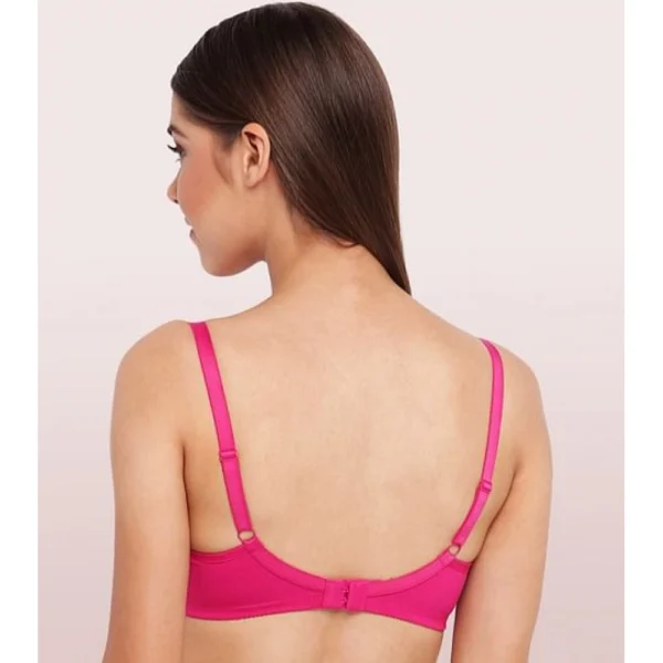 Enamor A042 Women's Cotton Everyday Non Padded And Wirefree Bra (Verry-Berry) - Image 2