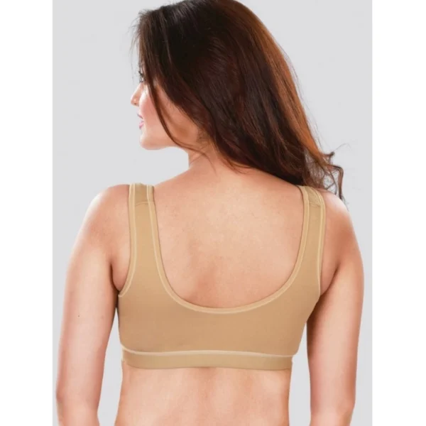 Dermawear SB-1104 Women's 4D Stretch Sports Bra (Skin) - Image 4