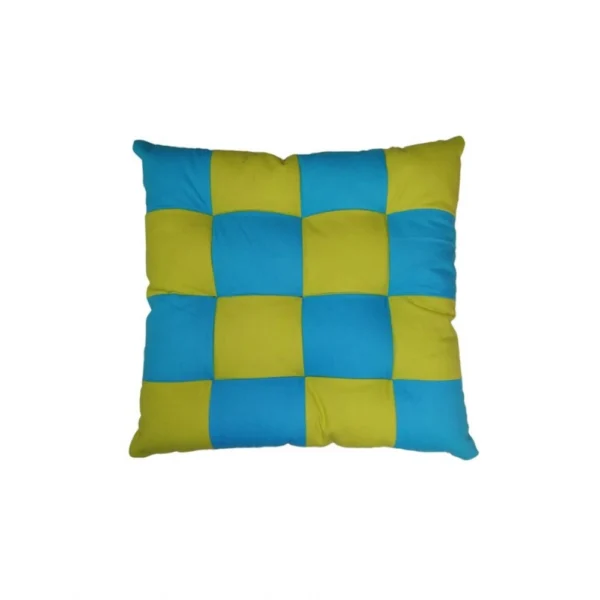 Cotton Blended Solid Chair Cushions (Rama & Green, Size: 16x16 In) - Image 4
