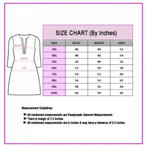 Women's Casual 3/4th Sleeve Imported Fabric Self Embroidered Straight Kurti With Lining (Corel Pink) - Image 4