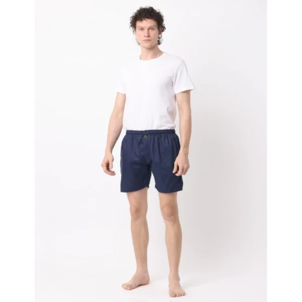 Pack_of_2 Men's Polycotton Solid Boxer Shorts (Multicolor) - Image 6