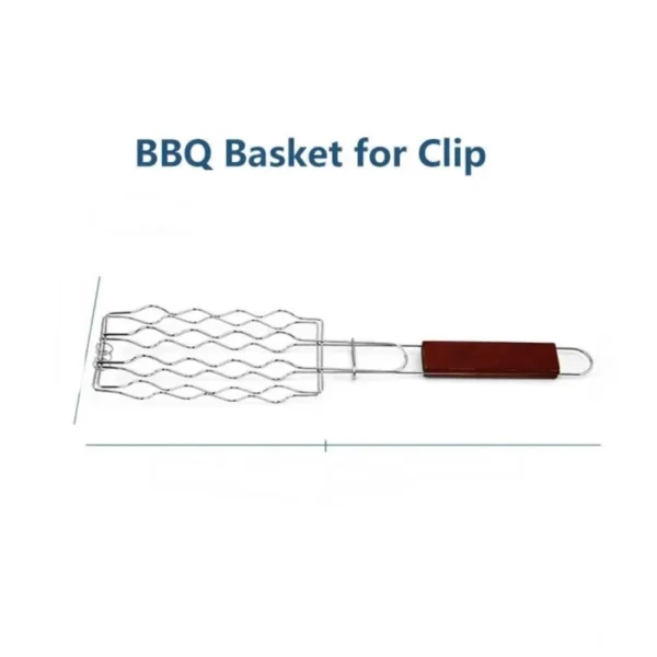 Steel Hot Dog Roast Grilling Tray Plated (Silver) - Image 2