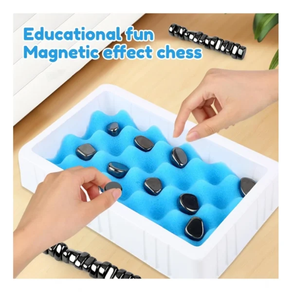 Megnet Magnetic Chess Game Set for Rocks (Black) - Image 2