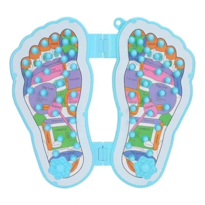 Plastic Point Folding Foot Massager And Acupuncture (Blue)