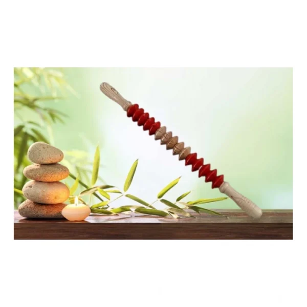 Wood Therapy Massage Scraping Tools (Wood - Red) - Image 2