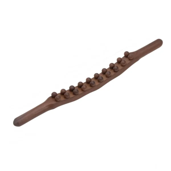 Wood Gua Sha Stick Therapy Massager (Brown) - Image 3
