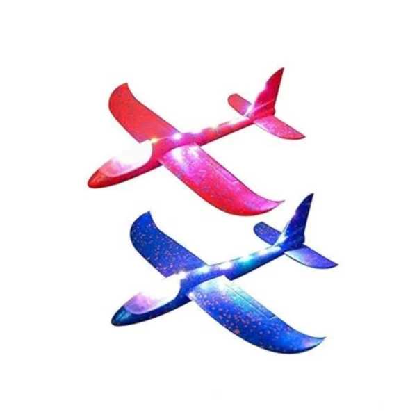 Plastic 3D Throw Foam Plane Aeroplane Gliders, Flying Aircraft Pack Of 1 (Multicolor ) - Image 4